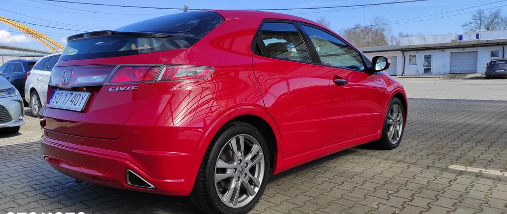 Honda Civic cena 29900 przebieg: 154387, rok produkcji 2009 z Sosnowiec małe 562